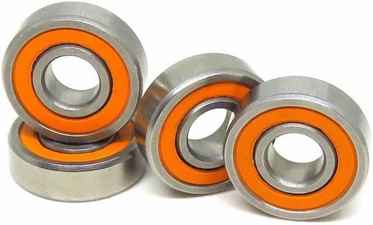 10pcs ABEC7 S698 2RS 8x19x6 Hybrid Ceramic Bearing for RC Cars S698C SMR698 SMR698C RS 2OS 8 * 19 * 6 Reel Bearing Mini(S684C-2OS 4x9x4mm)