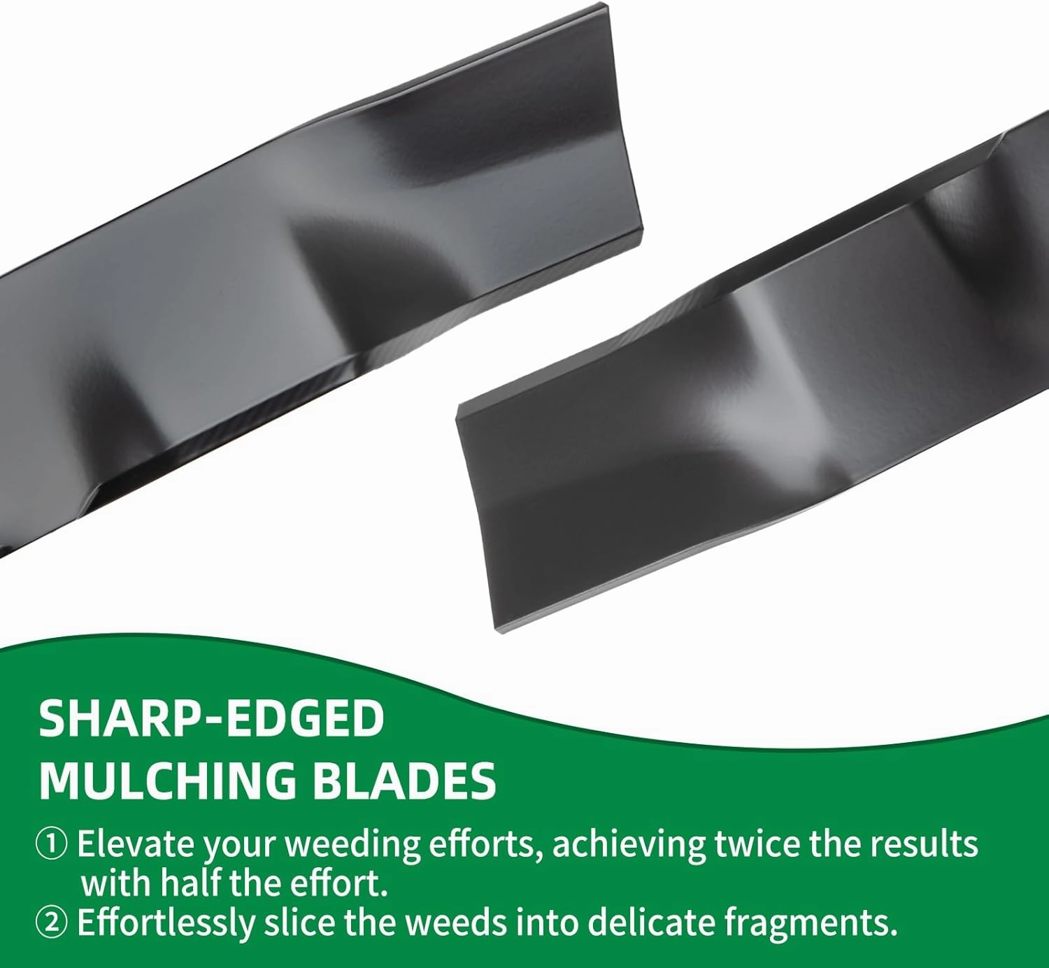 331737B Mulching Lawn Mower Blade, Compatible with AYP/Craftsman/Hus qvarna/Pou LAN 21" Cut Mowers, Replaces 165833, 175052, 406712, 176135, 532175064, 1 Pack