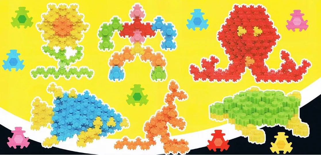 38025 IWAKO HEXAGON PUZZLE ERASERS-60