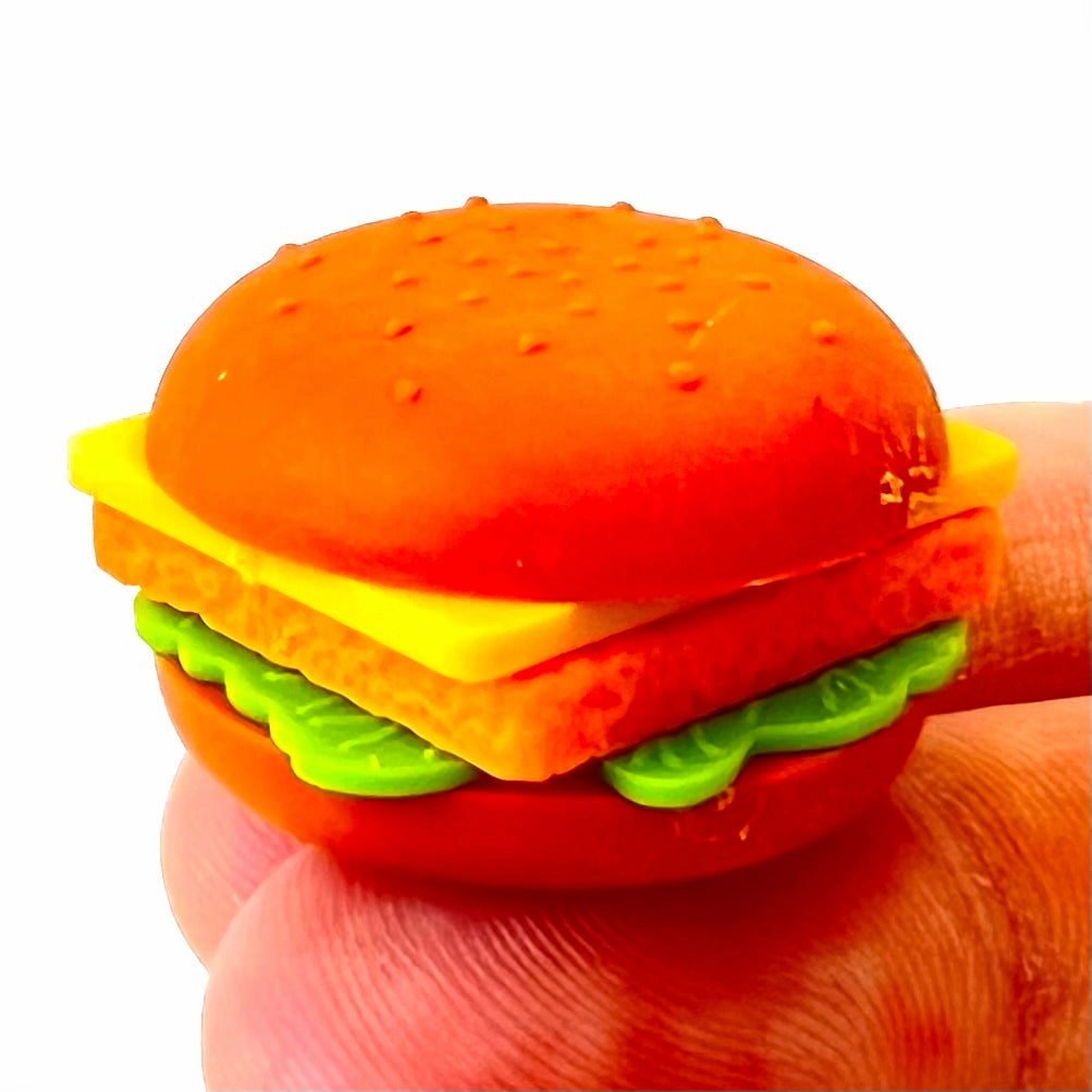 38331 IWAKO FAST FOOD ERASER CARD-10 CARDS