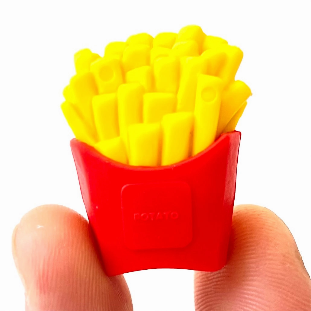 38331 IWAKO FAST FOOD ERASER CARD-10 CARDS