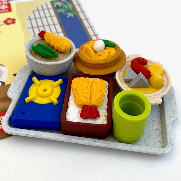383361 IWAKO JAPANESE FOOD BOARD ERASER CARD-SINGLE