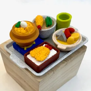383361 IWAKO JAPANESE FOOD BOARD ERASER CARD-SINGLE