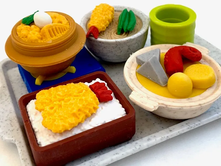 383361 IWAKO JAPANESE FOOD BOARD ERASER CARD-SINGLE