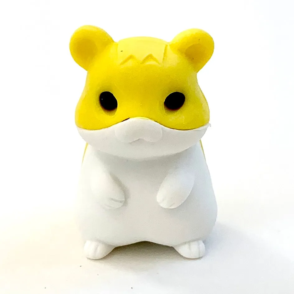 383491 IWAKO KAWAII ANIMAL ERASER CARD-SINGLE