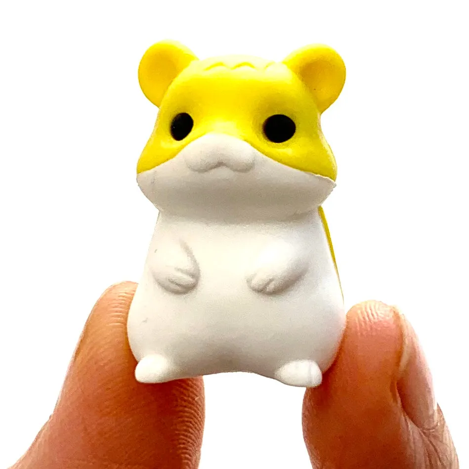 383491 IWAKO KAWAII ANIMAL ERASER CARD-SINGLE