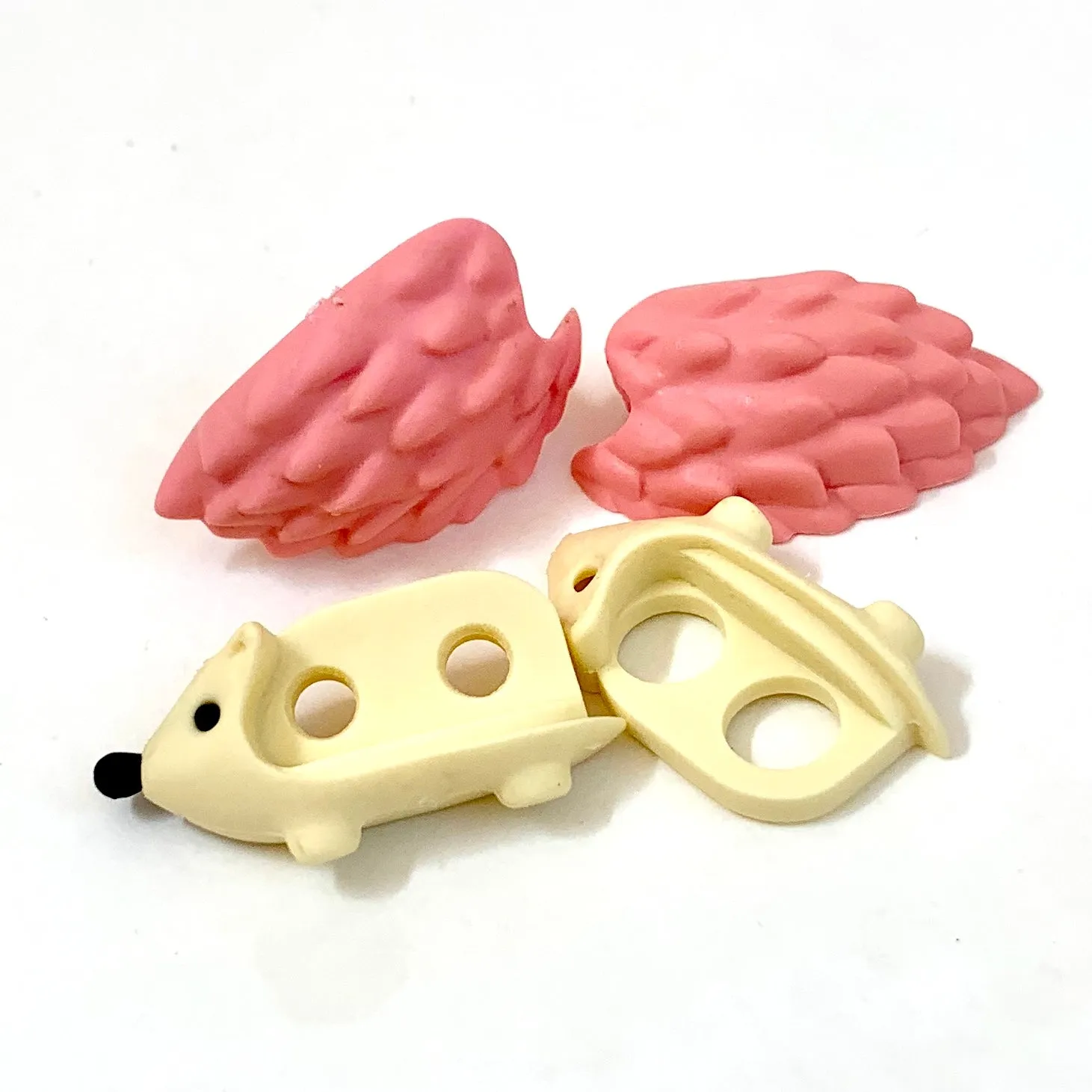 383491 IWAKO KAWAII ANIMAL ERASER CARD-SINGLE