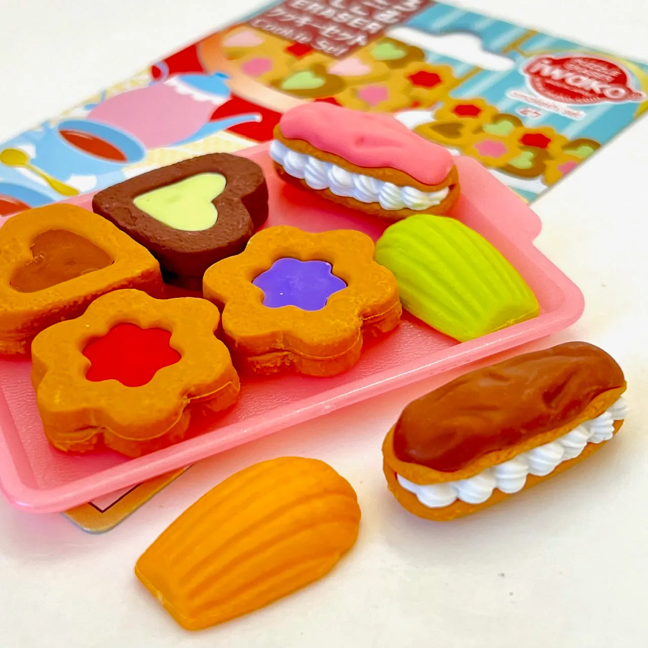 383741 COOKIES ERASER CARD-SINGLE