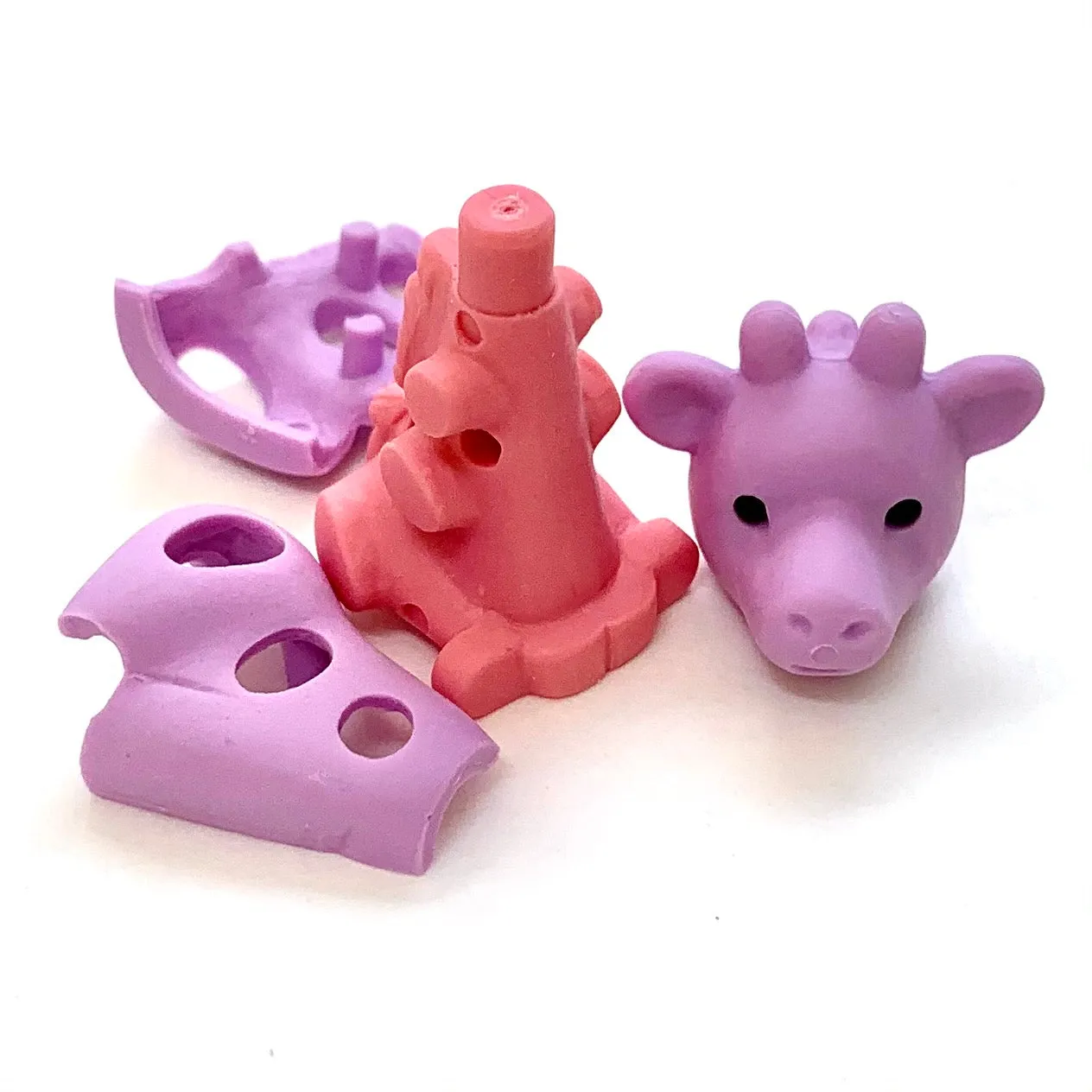 384511 IWAKO Colorz Giraffe -1 box of 5 Erasers