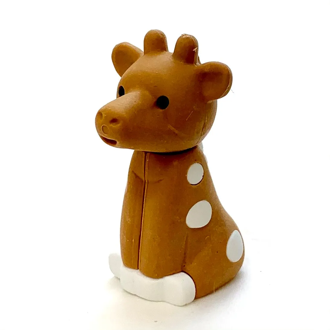 384511 IWAKO Colorz Giraffe -1 box of 5 Erasers