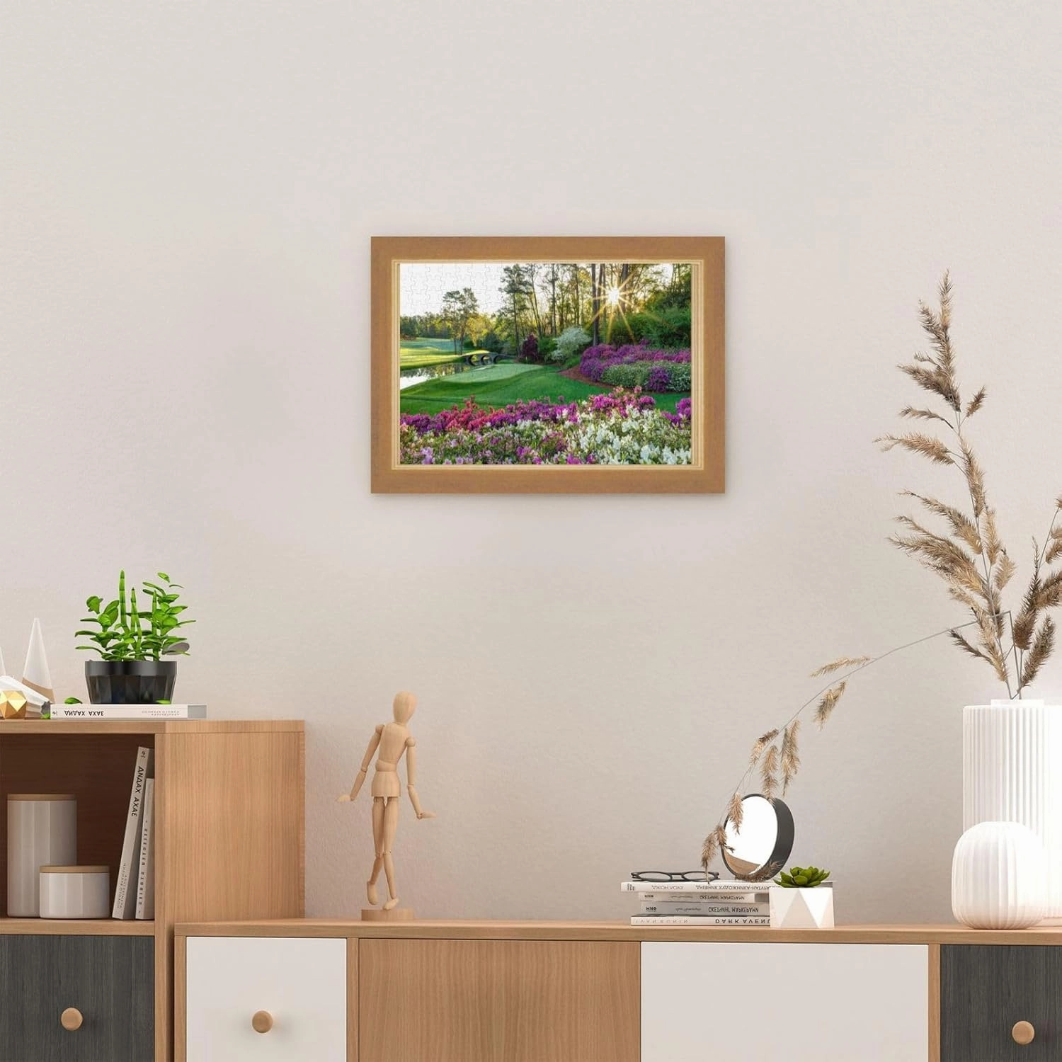 500 Piece Masters Championship National National Golf Course Landscape Large Jigsaw Puzzles for Adults Educational Toy for Kids Creative Games Entertainment Wooden Puzzles Home Decoration