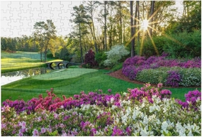 500 Piece Masters Championship National National Golf Course Landscape Large Jigsaw Puzzles for Adults Educational Toy for Kids Creative Games Entertainment Wooden Puzzles Home Decoration