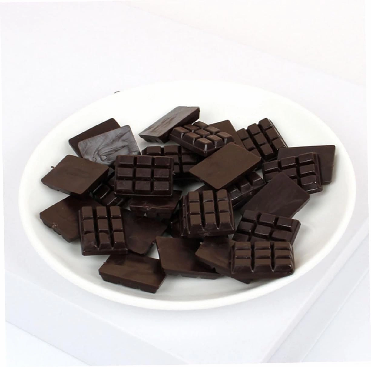 5sets Miniature Chocolates Model Chocolates Prop for Doll House Unique Decorative Props 30pcs*5