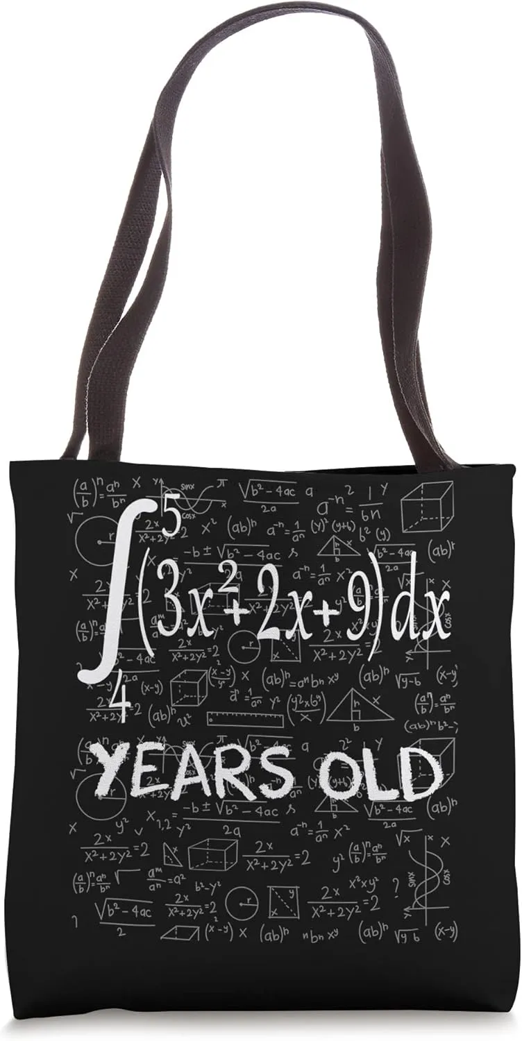 79th birthday 79 years old math geek integral calculus Tote Bag