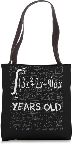 79th birthday 79 years old math geek integral calculus Tote Bag