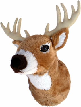 ADORE 13" Boone the Whitetail Deer Plush Stuffed Animal Walltoy Wall Mount