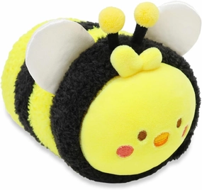Anirollz Stuffed Animal Plush Toy – 6" Small Spring Outfitz Plush Doll | Soft, Squishy, Warm, Cute, Comfort, Safe | Birthday Gift Pillow with Chick in Bumblebee Chickiroll