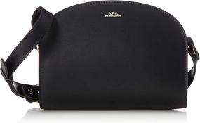 Arpese SacDemi-LuneMini PXAWV-F61392 Shoulder Bag, Noir
