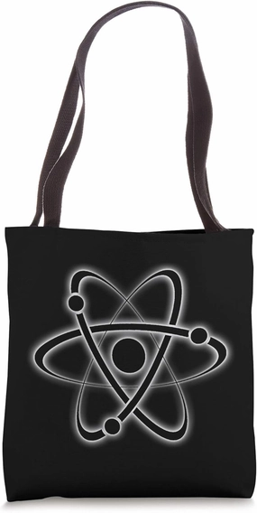 Atom Molecule Atomic Science Symbol Tote Bag