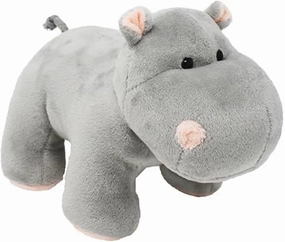 Baby Hippo Plush Toy | Super Soft Hippo Stuffed Animals | Cute Plushies for Kids' Bedroom or Playroom | 7-in Safari Stuffed Animals for Girls & Boys | Hippo Stuffed Animal Toys by Exceptional Home