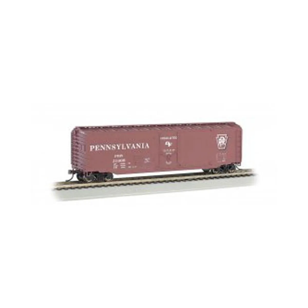 Bachmann  50 ft. HO Plug Door Box Car PRR No.21008 Model Train