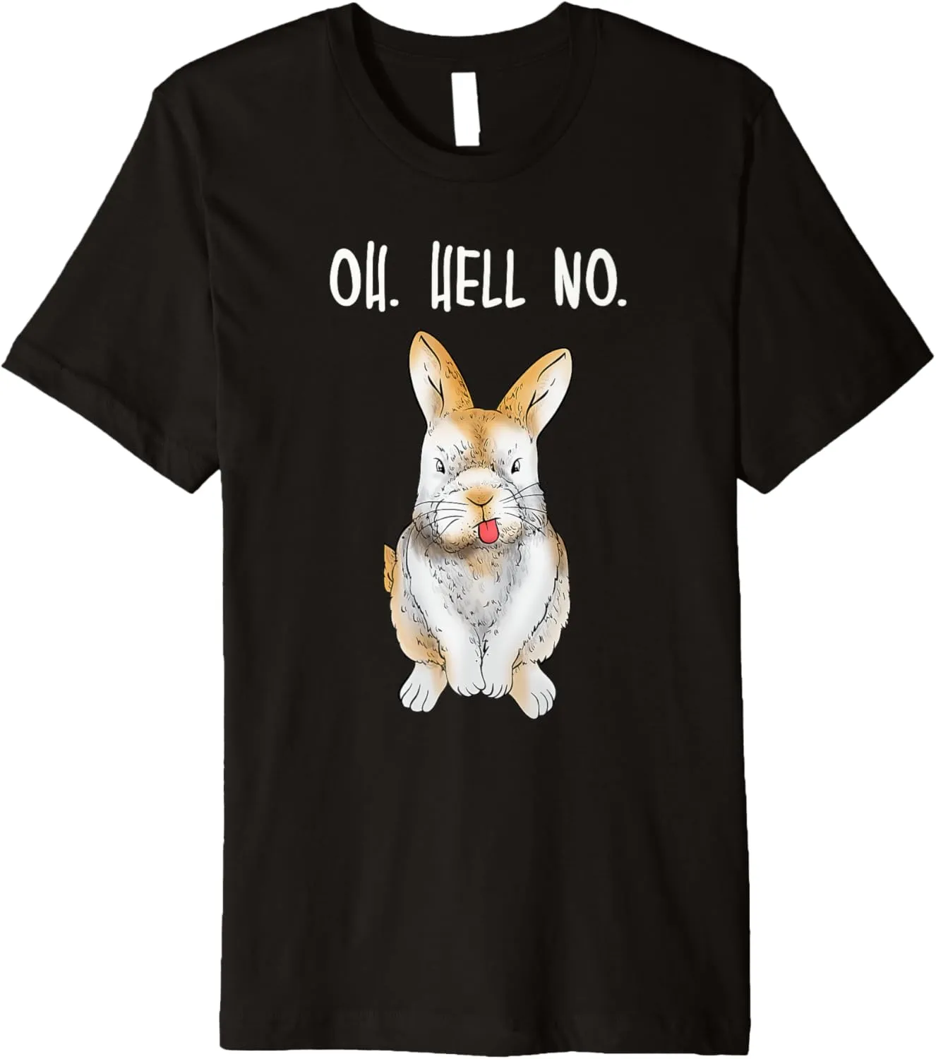 Bad Bunny Disapproving Rabbit Funny Animals Shirt