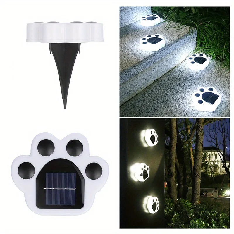 Bear Paw Solar Garden Lights