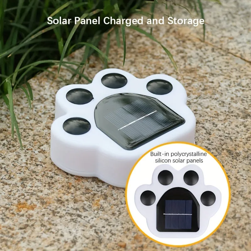 Bear Paw Solar Garden Lights