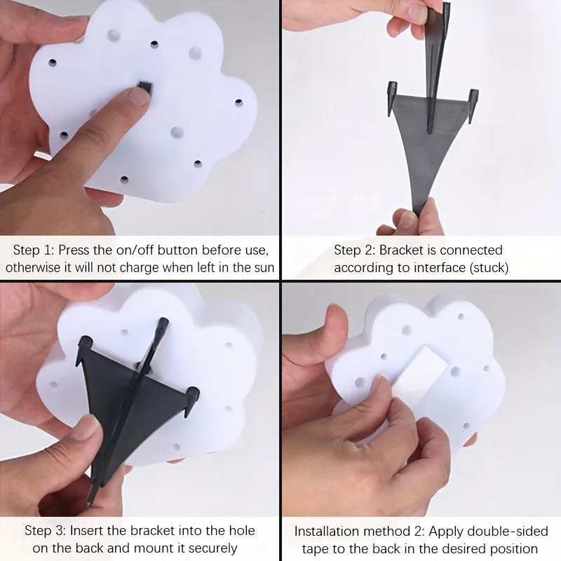Bear Paw Solar Garden Lights