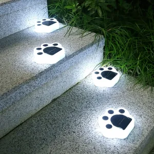 Bear Paw Solar Garden Lights