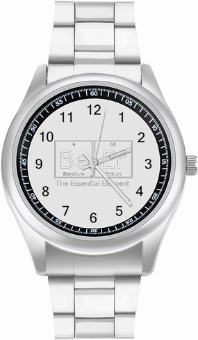 Beer The Essential Element Casual Wrist Watches for Men Classic Business Dress Watch Big Face for Work Gym