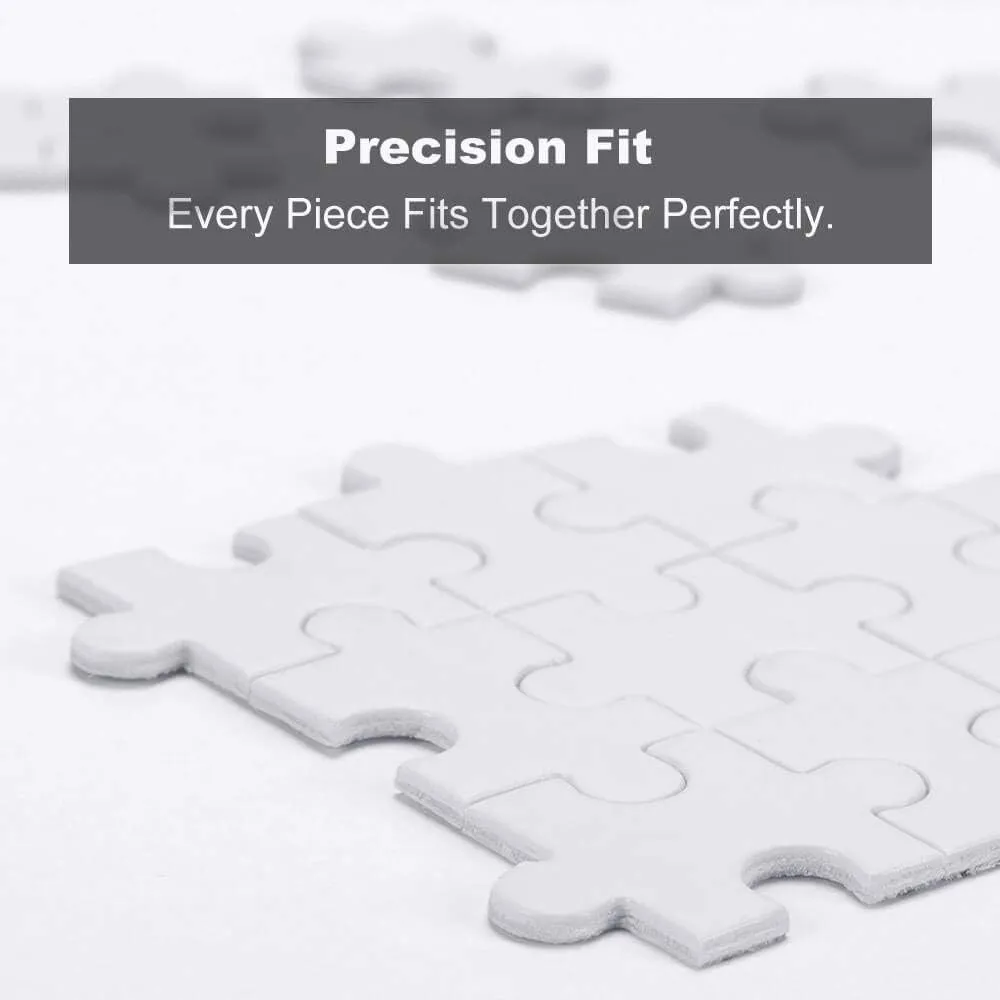 Beige Block Pattern Puzzles 520 Pieces Personalized Jigsaw Puzzles Beige Block Pattern Photo Puzzle Challenging Picture Puzzle for Adults Personaliz Jigsaw with Storage Bag (20.5" X 15")