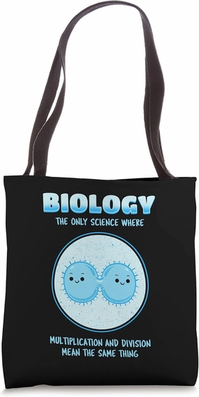 Biology Major Teacher Student Science Geek Biologist Tote Bag