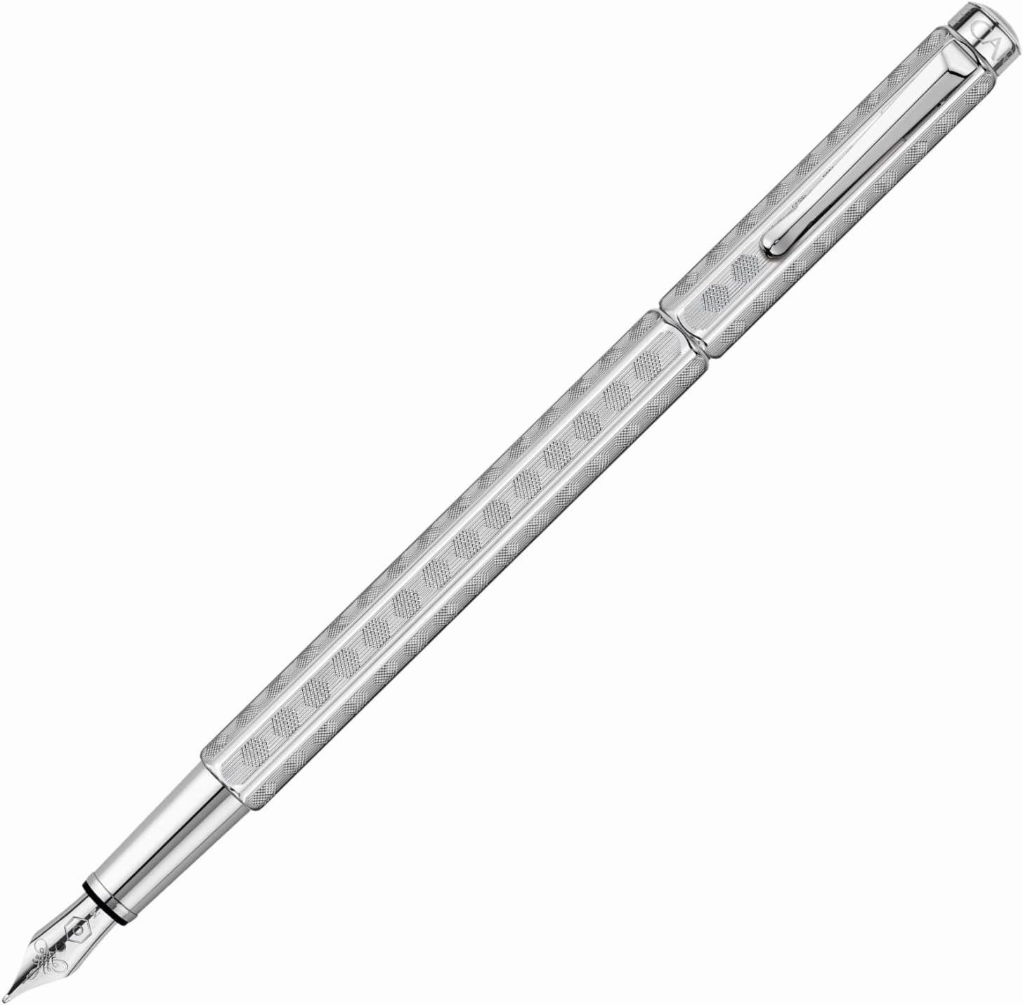 CARAN D'ACHE 0958-349 Caran d'Ache Fountain Pen, Medium, Medium Point, Ecridor Heritage