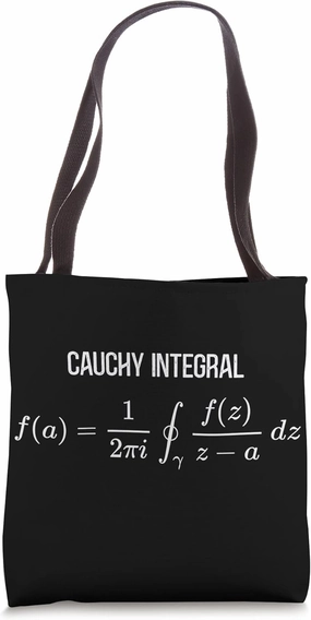 Cauchy Integral Mathematical Theorem Math Complex Analysis Tote Bag