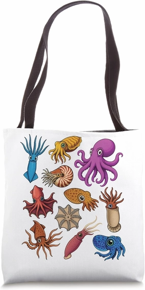 Cephalopod Orders of the Class Cephalopoda Scientific Tote Bag