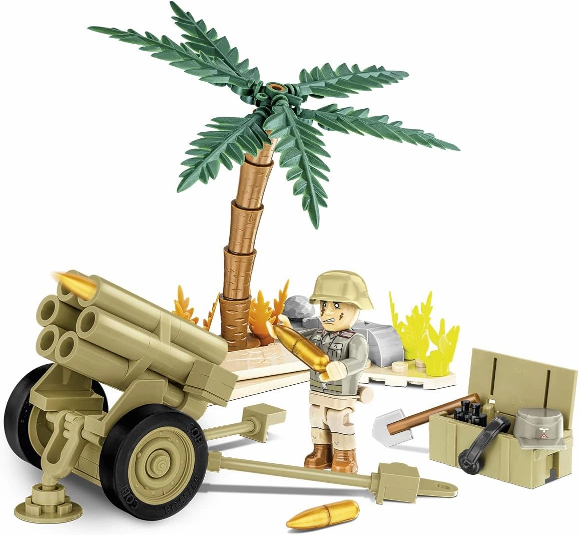 COBI Historical Collection: World War II 15cm Nebelwerfer 41