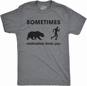 Crazy Dog Mens T Shirts Funny Sarcastic Humor Adult Joke Tees for Guys