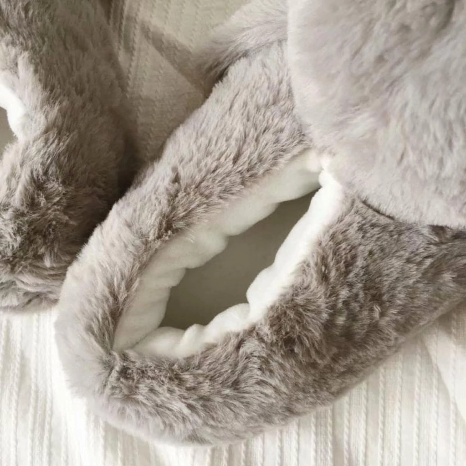 Cute Penguin Cotton Furry Slippers Animal Stuff Winter Home Slippers Cozy Fluffy Indoor House Shoes for Living Room Bedroom