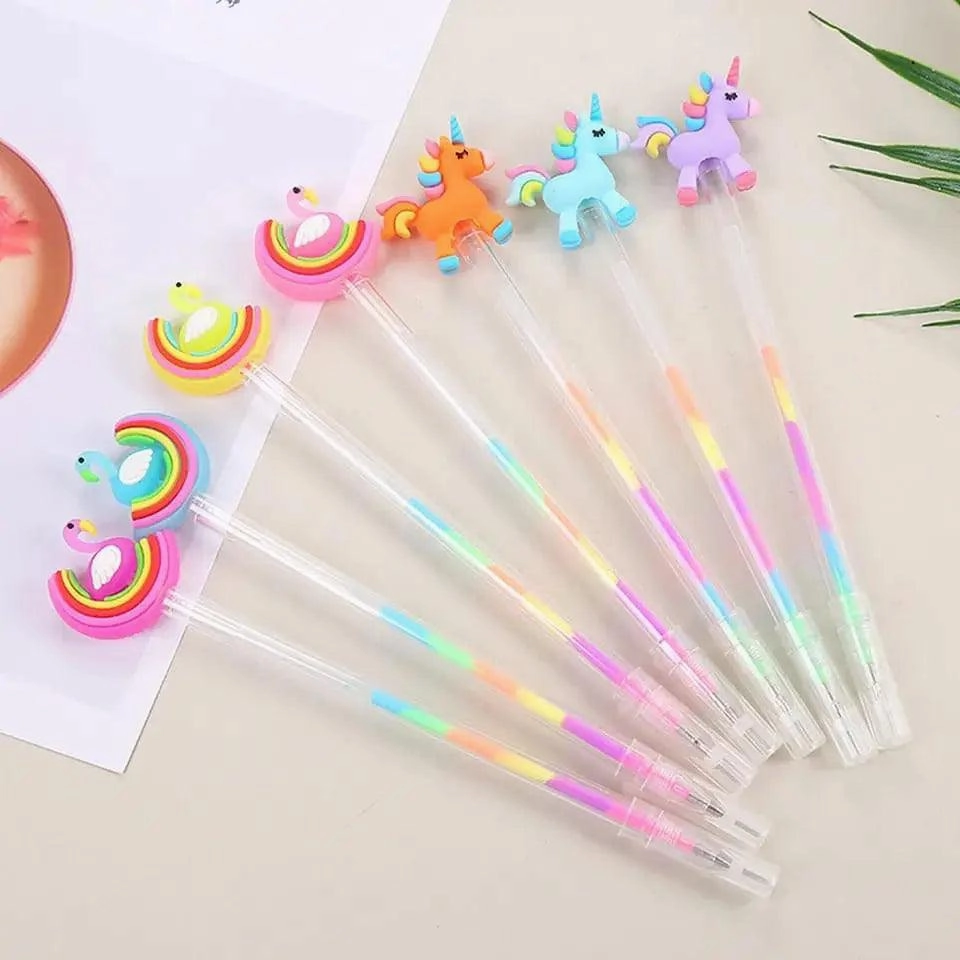 CUTE RAINBOW GEL PEN