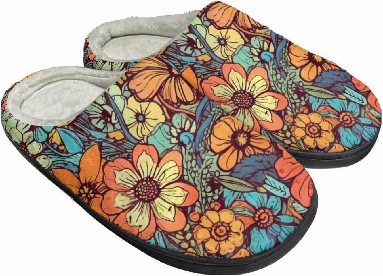 Cute Slippers for Women Indoor and Outdoor,Womens Slippers Plush House Shoes