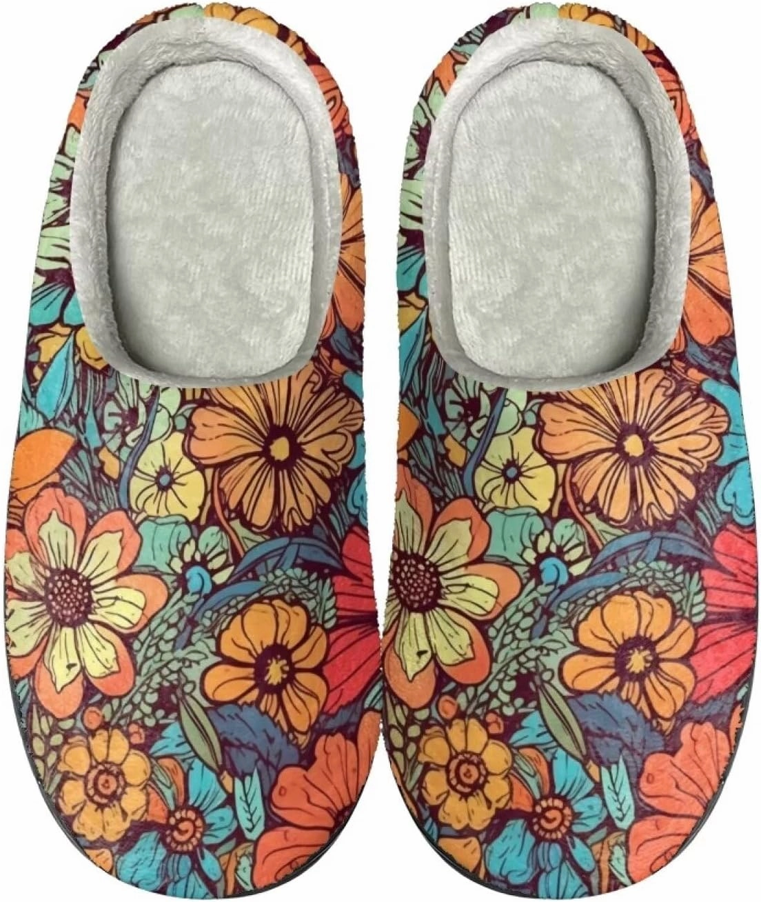 Cute Slippers for Women Indoor and Outdoor,Womens Slippers Plush House Shoes