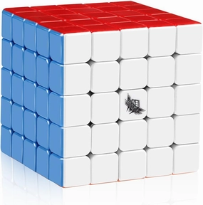 D-FantiX Cyclone Boys 5x5 Speed Cube Stickerless 5x5x5 Magic Cube 63.5mm Puzzle Toys for Kids Adult
