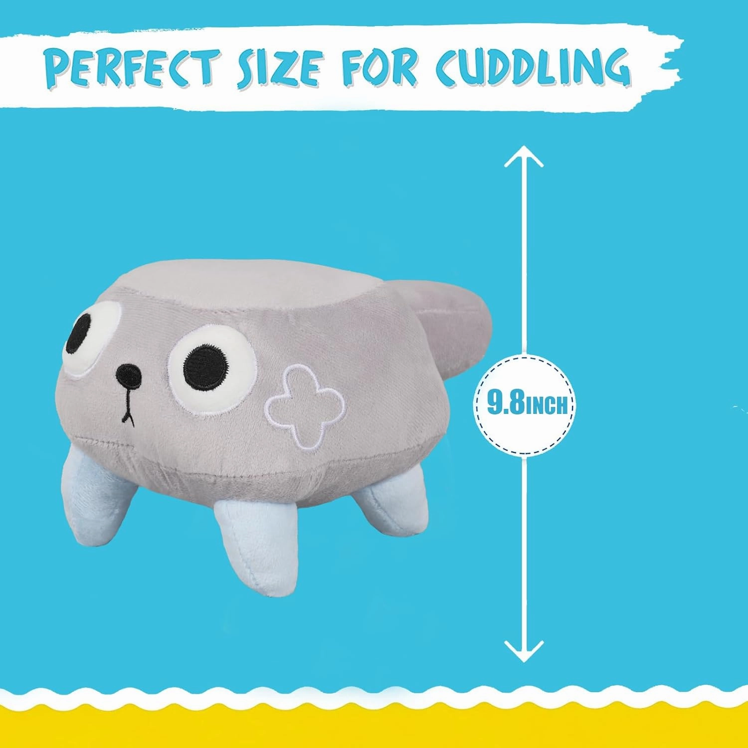 Dandy's World Plush, Pebble Plush Horror Game Stuffed Animal Pillow, Home Decor for Game Lovers