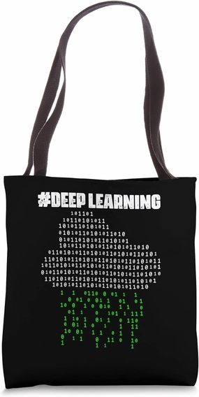 Deep Learning AI Generated Tech for Developers Tote Bag