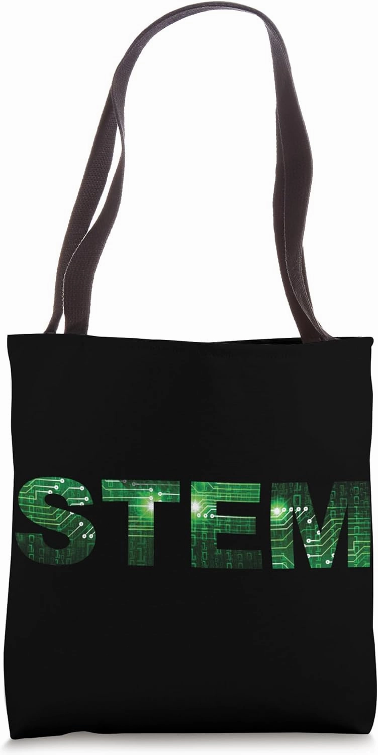 Digital Matrix STEM Design Tote Bag