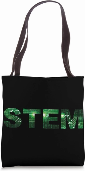Digital Matrix STEM Design Tote Bag