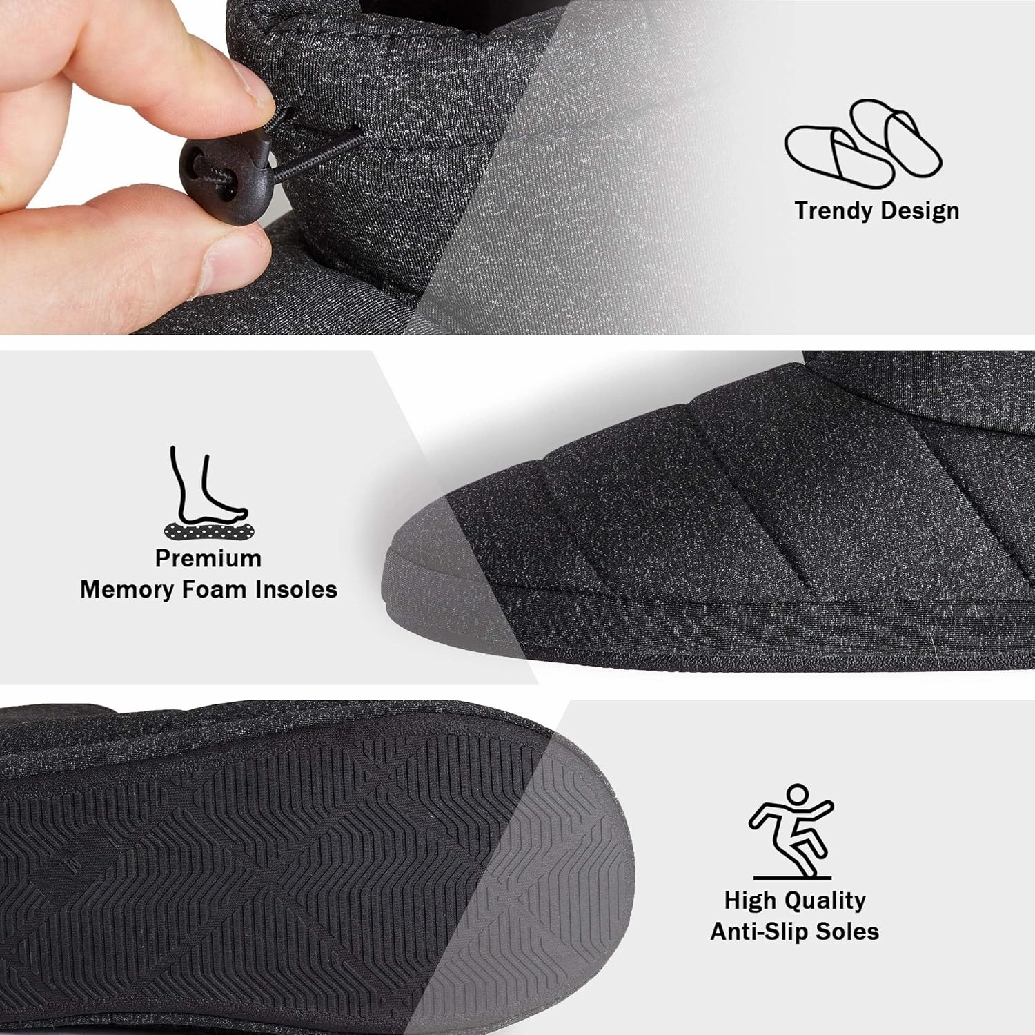 Dunlop Bootie Slippers for Men
