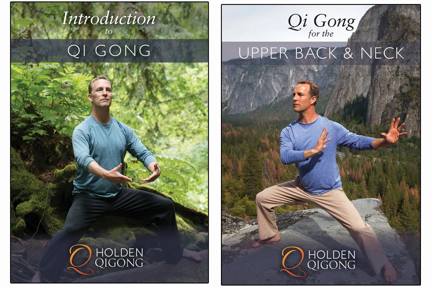 DVD Bundle: Lee Holden Introduction to Qi Gong for Beginners / Qi Gong for Upper Back & Neck Pain Relief (YMAA)