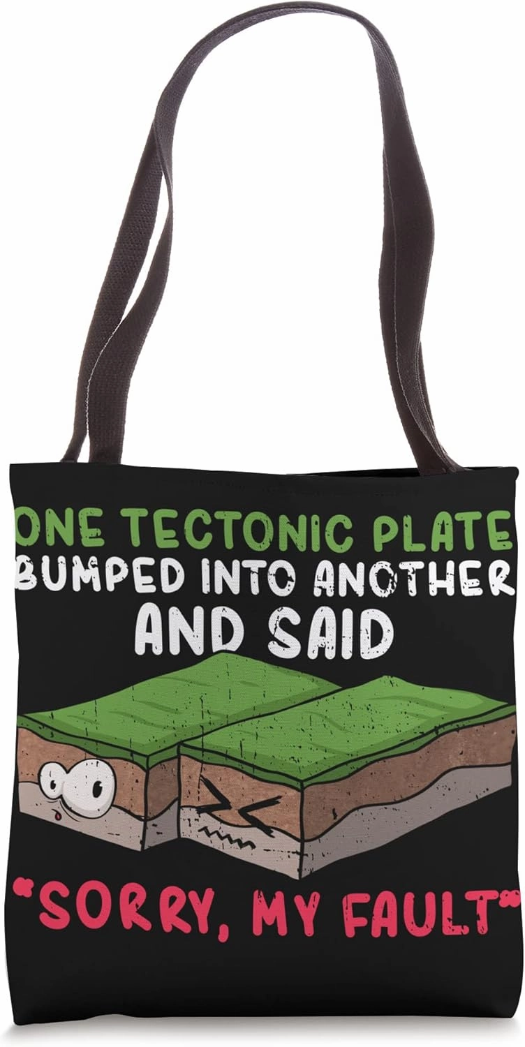 Earth Science Pun Geologist Rock Enthusiast Geology Tote Bag